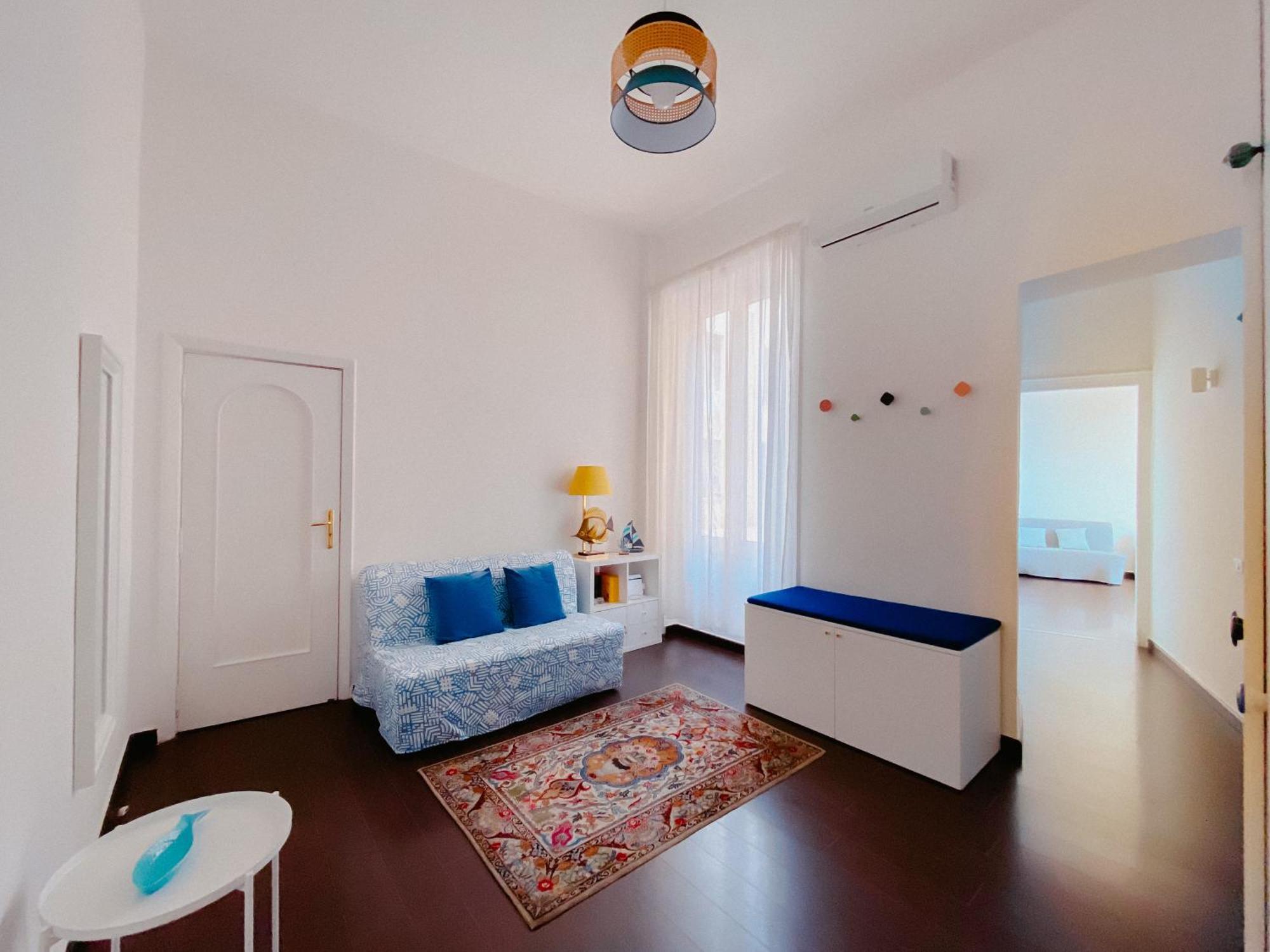 Blue Sea View Apartment 萨莱诺 外观 照片